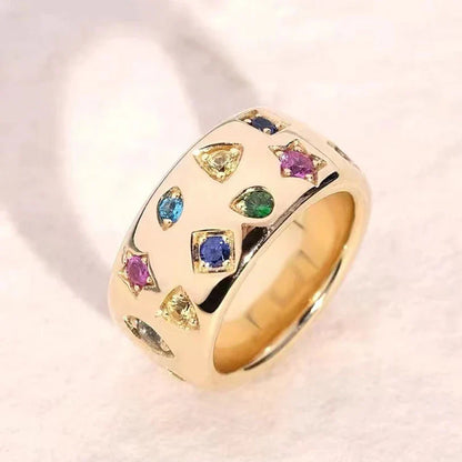 Romantic Gold Ring for Special Moments