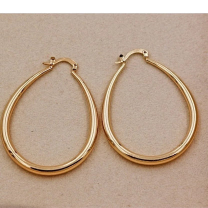 Vintage Handmade Gold Earring