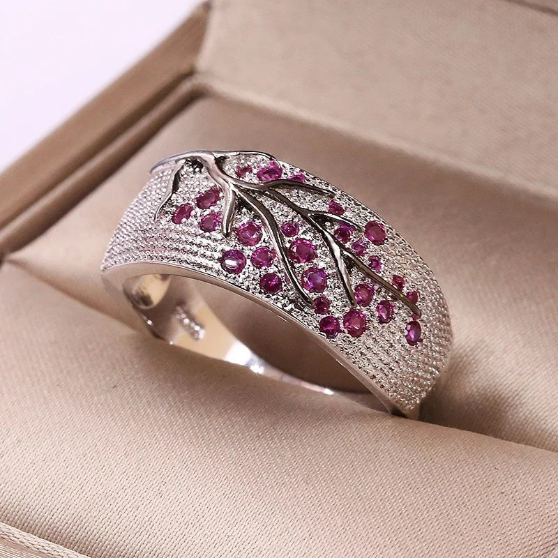 Romantic Silver Ring for Special Moments