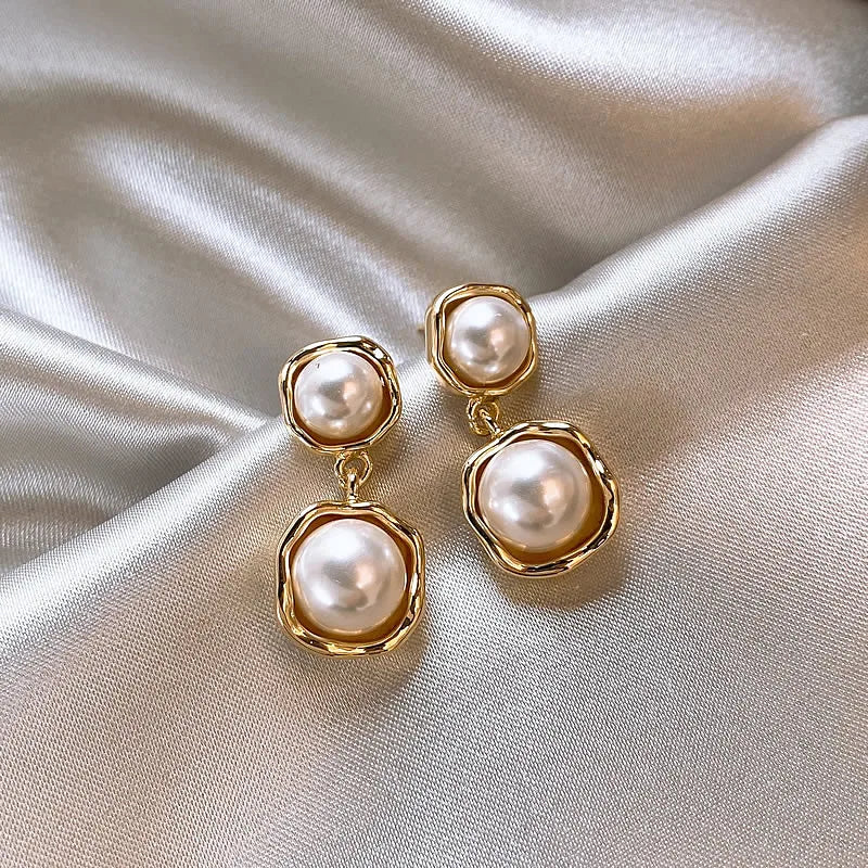 Vintage Handmade Pearl Earring