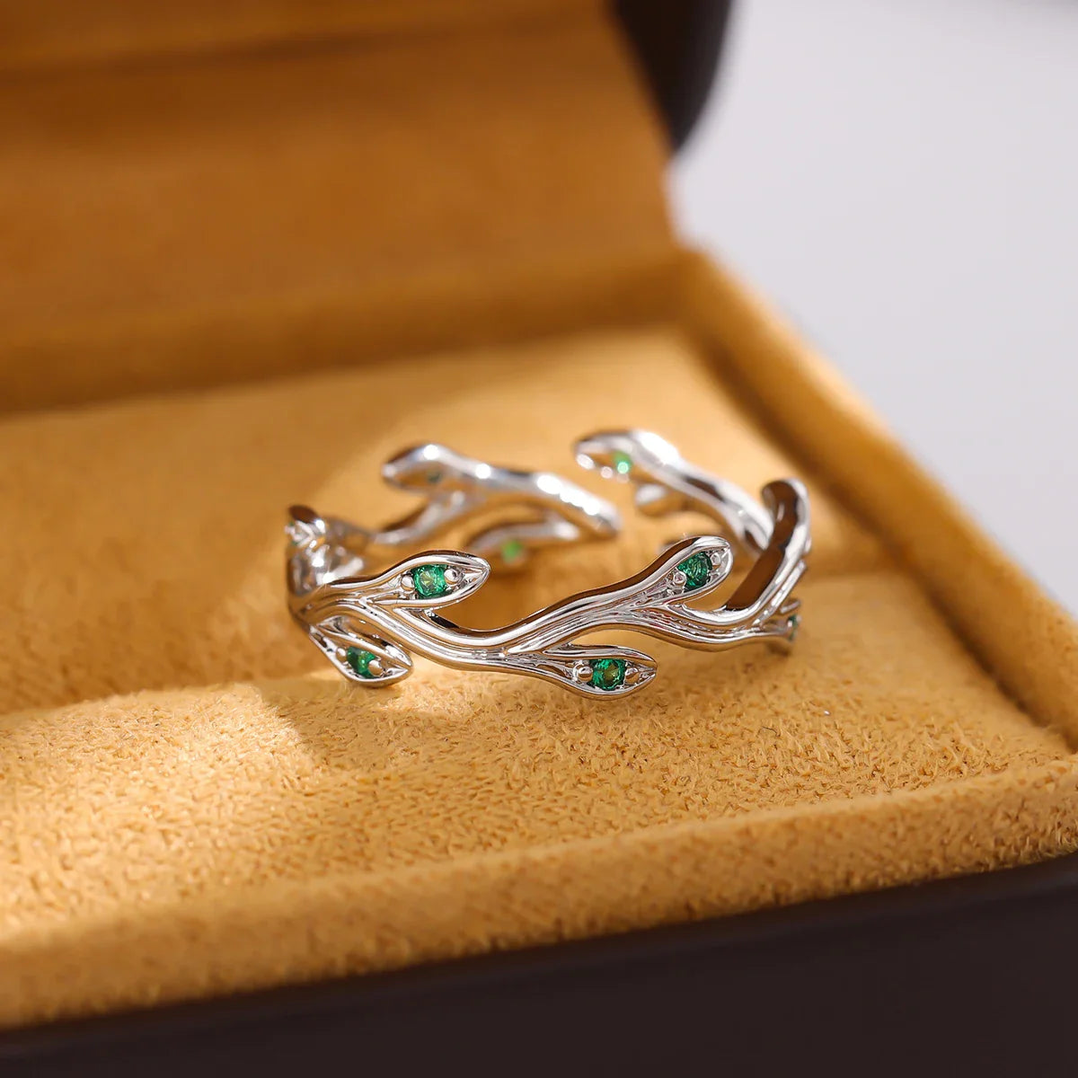 Delicate Artisan Silver Ring