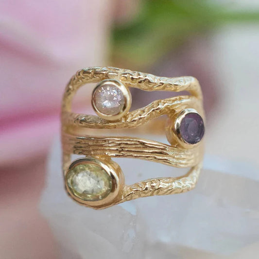 Vintage Handmade Gold Ring