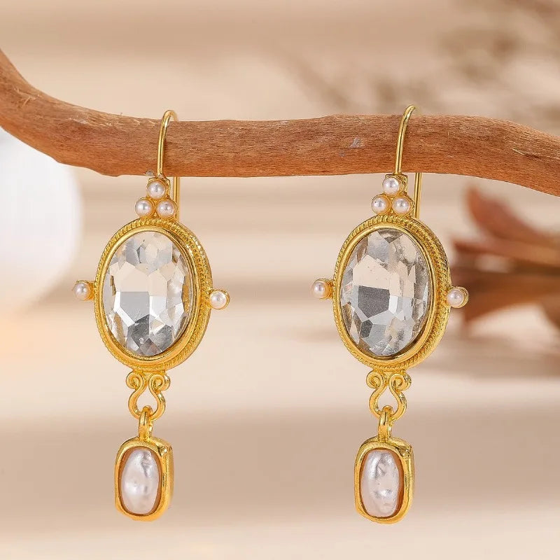 Delicate Artisan Pearl Earring