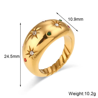 Romantic Gold Ring for Special Moments