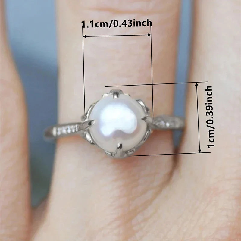 Charming Pearl Ring for Any Occasion