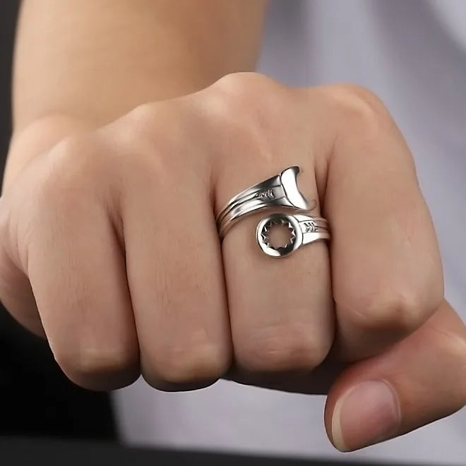 Beautiful Silver Ring with Unique Style