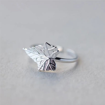 Delicate Artisan Silver Ring