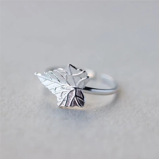 Delicate Artisan Silver Ring