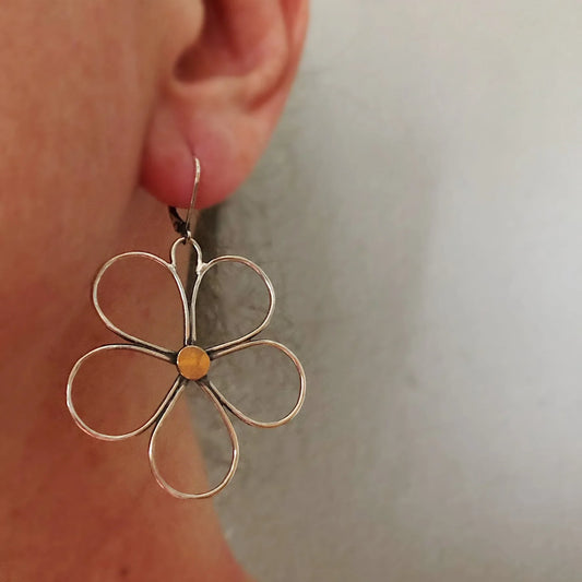 Classic Silver Earring with Timeless Appeal