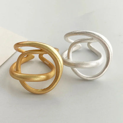 Delicate Artisan Gold Ring