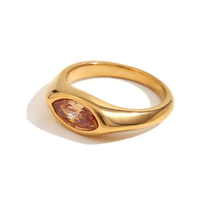 Romantic Gold Ring for Special Moments