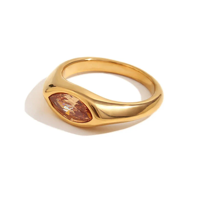 Romantic Gold Ring for Special Moments