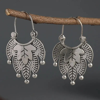 Vintage Handmade Silver Earring