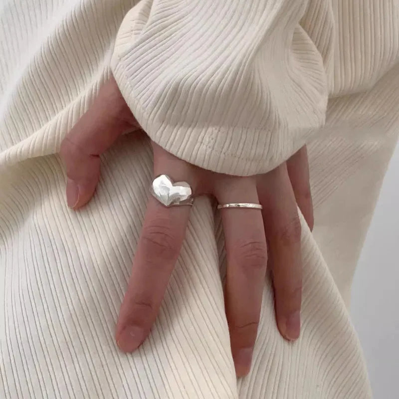 Beautiful Silver Ring with Unique Style