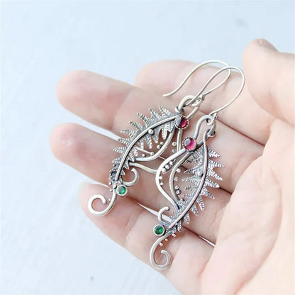 Vintage Handmade Silver Earring