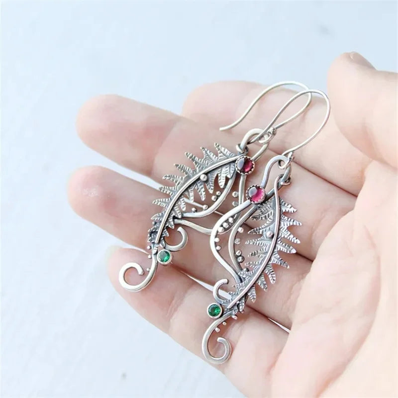 Vintage Handmade Silver Earring