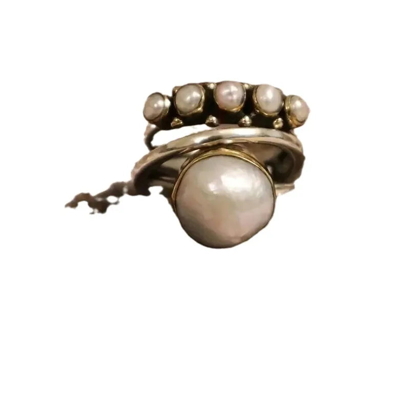 Romantic Pearl Ring for Special Moments
