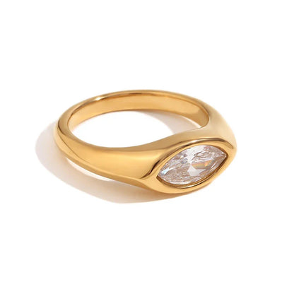 Romantic Gold Ring for Special Moments