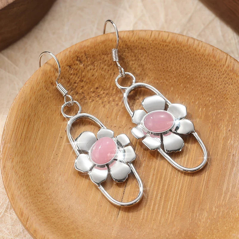 Delicate Artisan Silver Earring