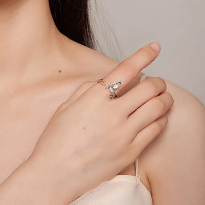Delicate Artisan Silver Ring