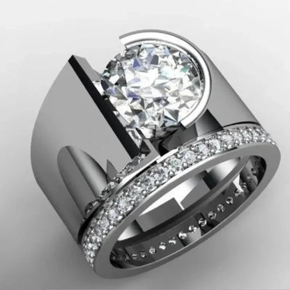 Romantic Silver Ring for Special Moments