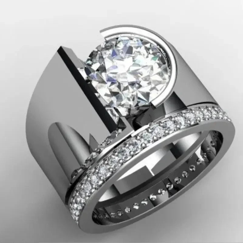 Romantic Silver Ring for Special Moments