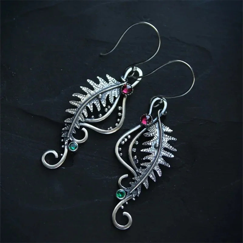 Vintage Handmade Silver Earring