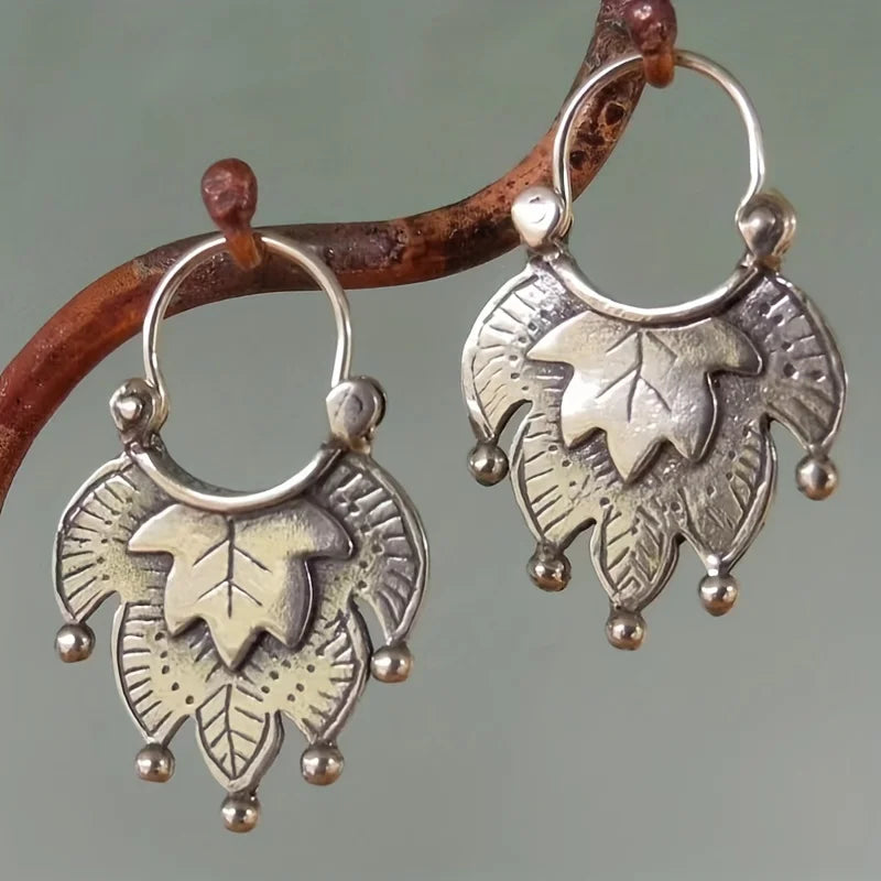 Vintage Handmade Silver Earring