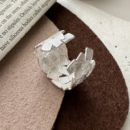 Delicate Artisan Silver Ring
