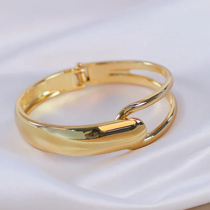 Vintage Handmade Gold Bracelet