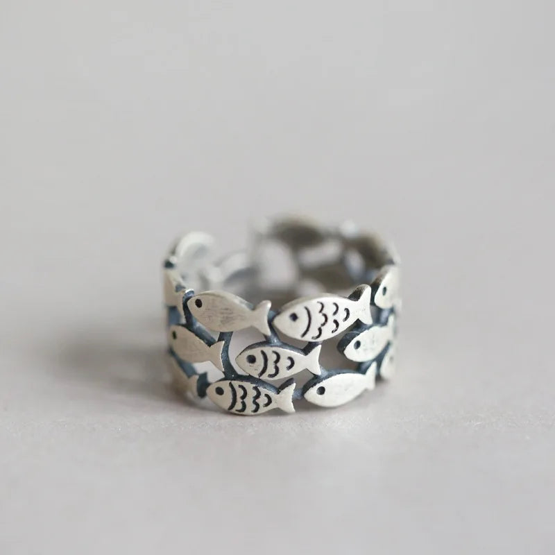 Beautiful Silver Ring with Unique Style