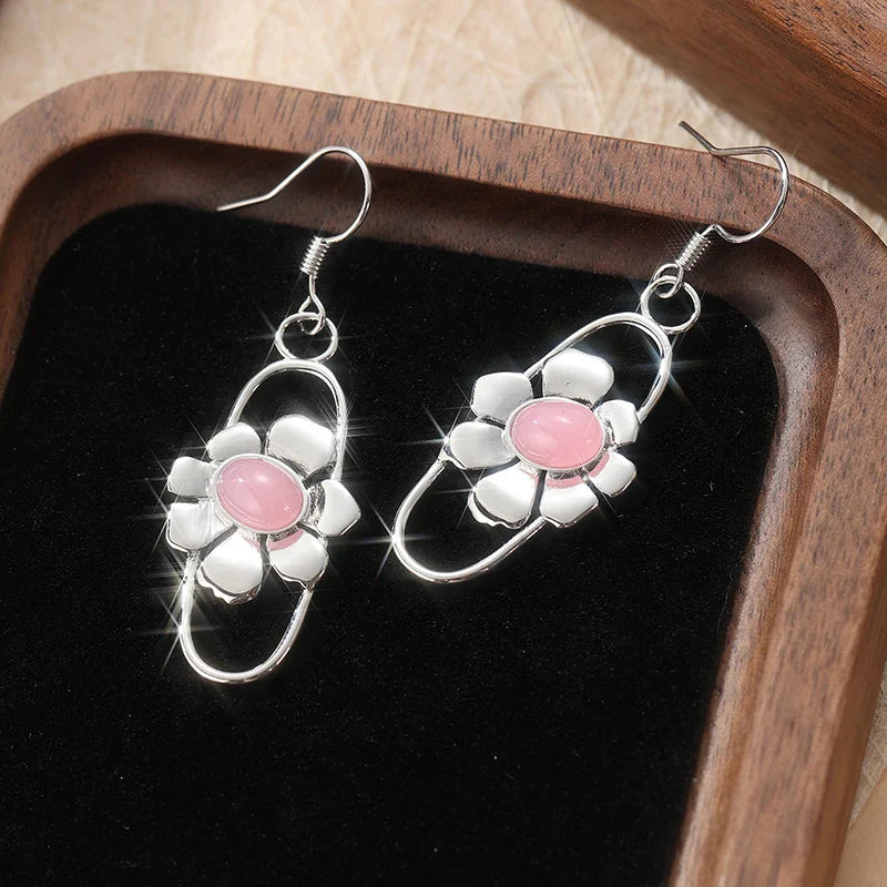 Delicate Artisan Silver Earring