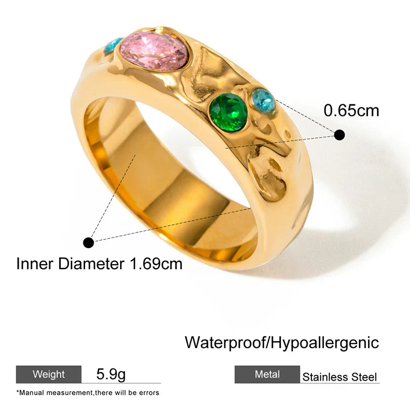 Romantic Gold Ring for Special Moments