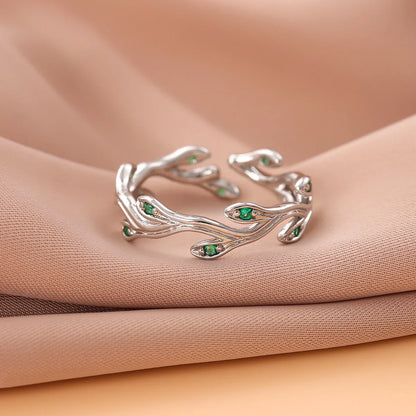 Delicate Artisan Silver Ring
