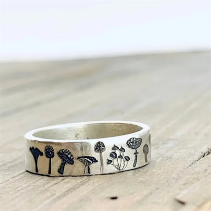 Delicate Artisan Silver Ring