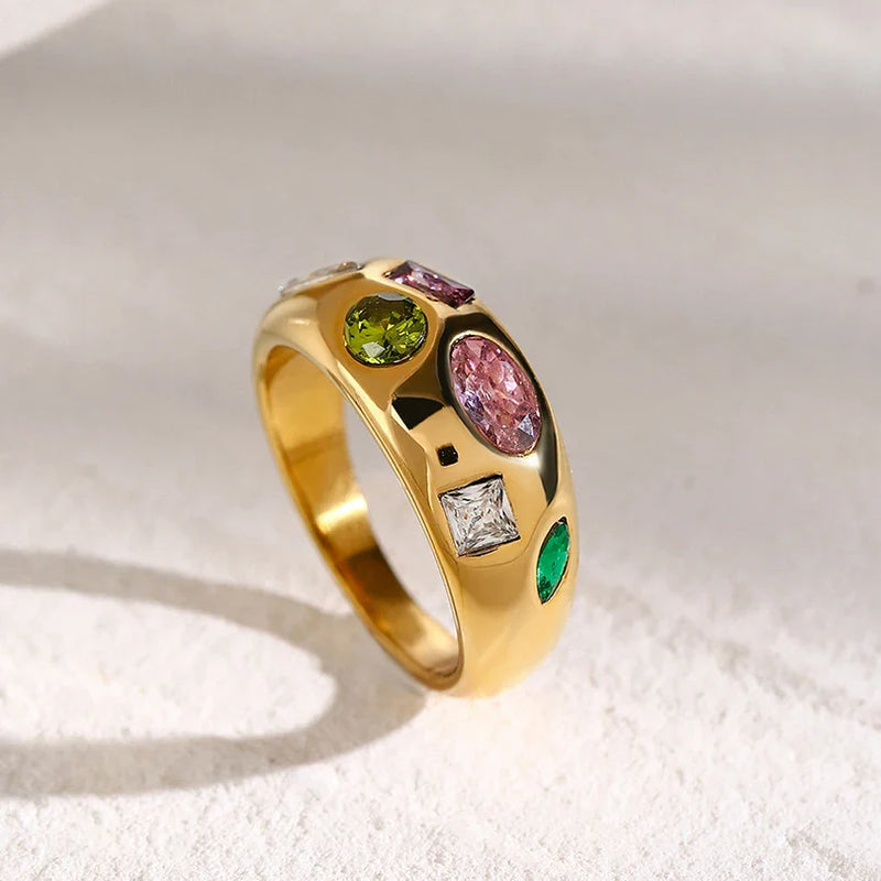 Romantic Gold Ring for Special Moments