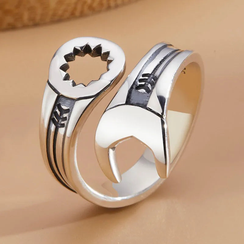 Beautiful Silver Ring with Unique Style