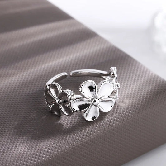 Beautiful Silver Ring with Unique Style