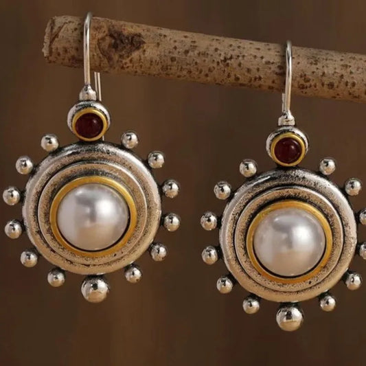 Delicate Artisan Silver Earring