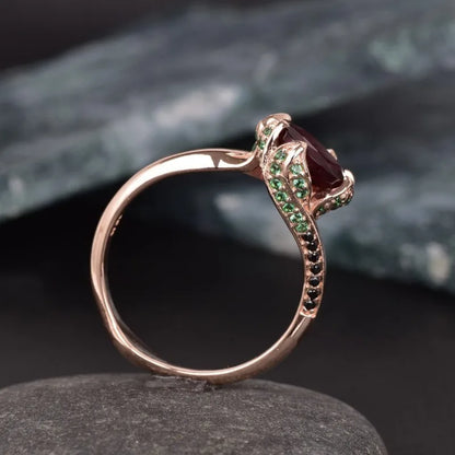 Beautiful Silver Ring with Unique Style