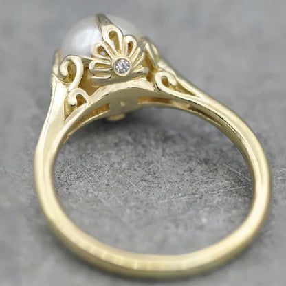 Charming Pearl Ring for Any Occasion