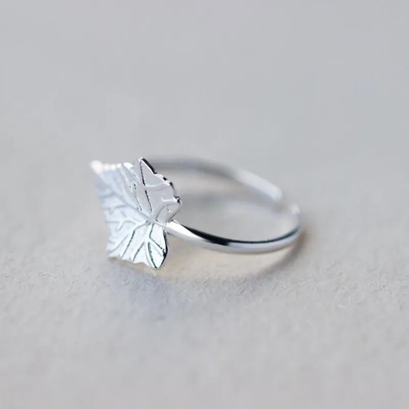 Delicate Artisan Silver Ring