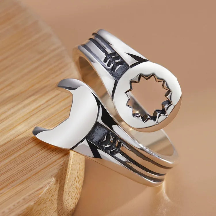 Beautiful Silver Ring with Unique Style