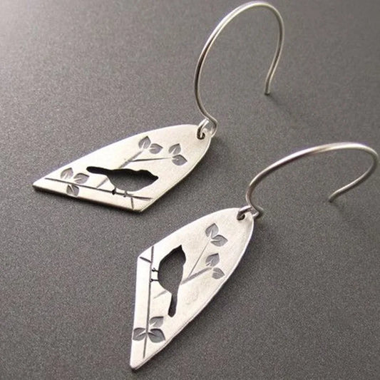 Delicate Artisan Silver Earring