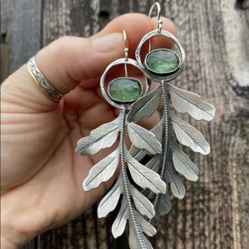 Vintage Handmade Silver Earring