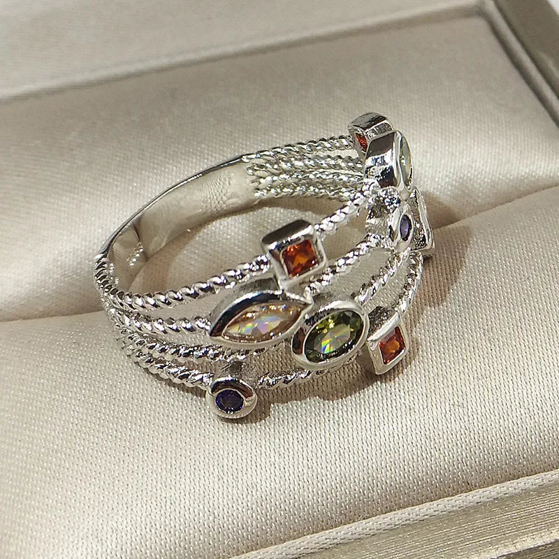 Classic Silver Ring with Timeless Appeal