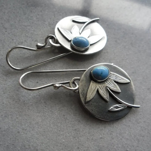 Vintage Handmade Silver Earring