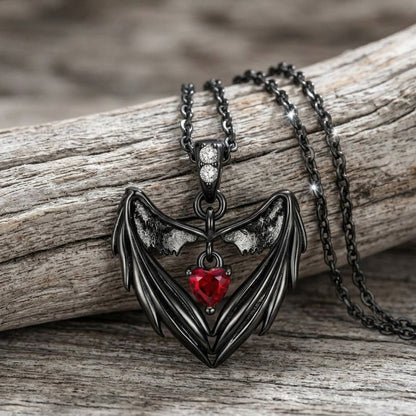 The Vampire Heart Necklace