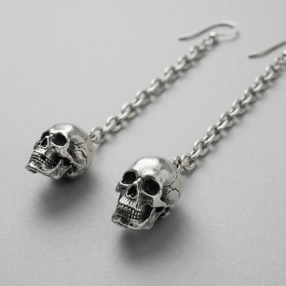 Haunted Beauty Skull Earrings