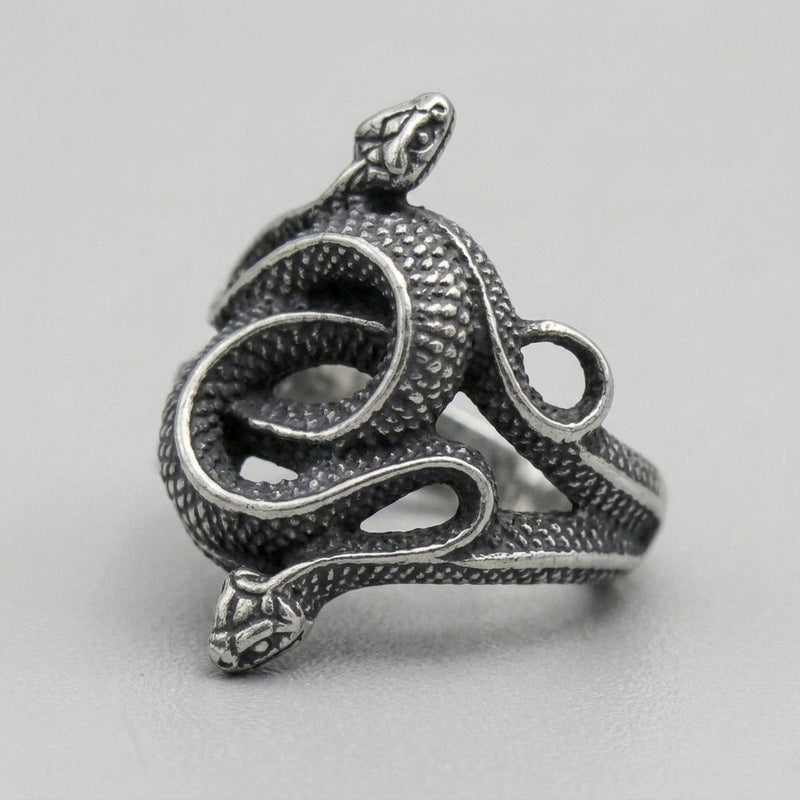 Twin Viper Throne Ring